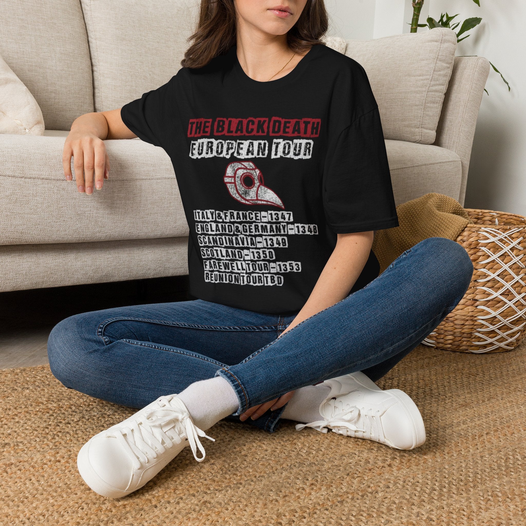The Black Death European Tour T-Shirt