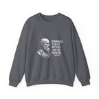 Socrates Ignorance Is Bliss Quote Sweatshirt