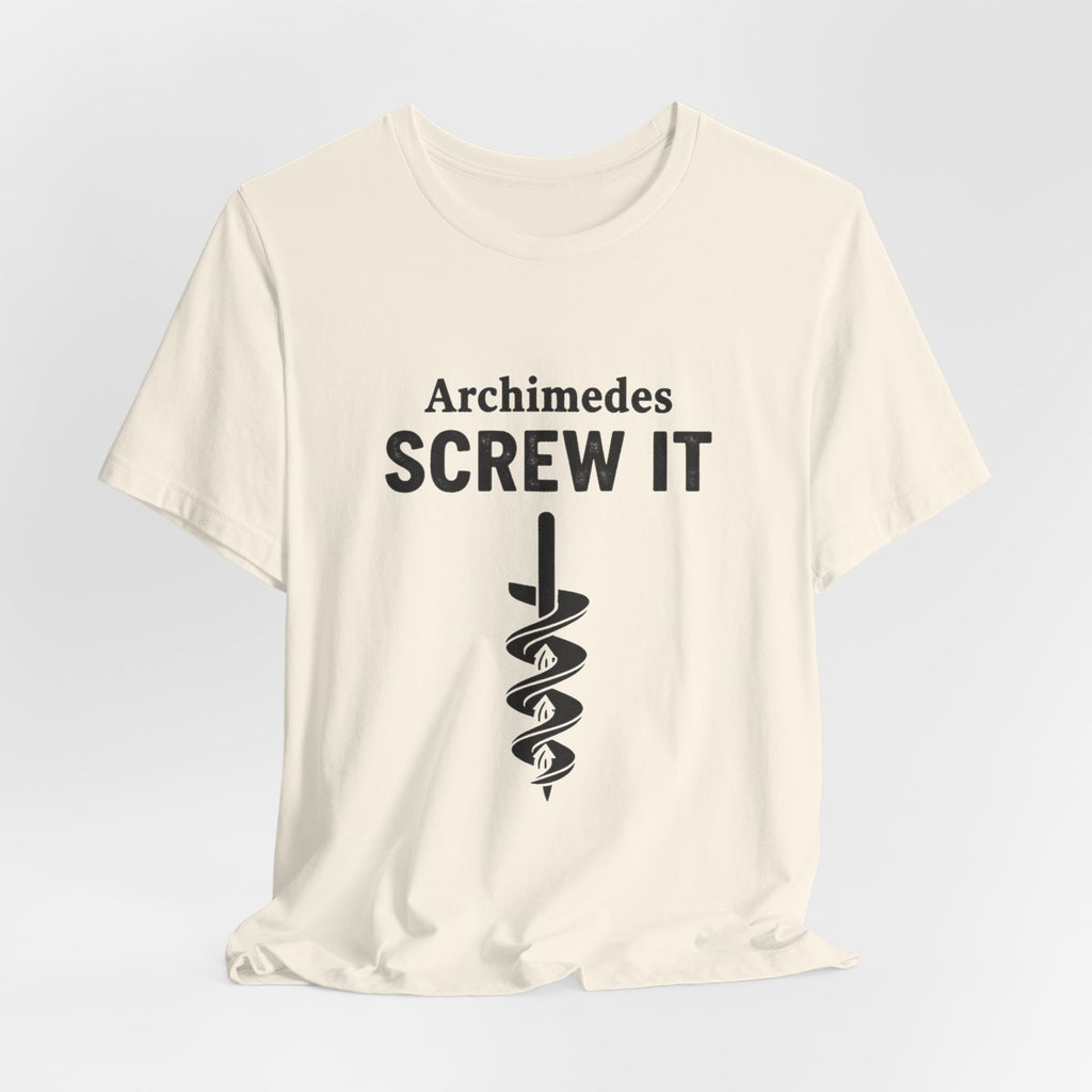 Archimedes Screw It Premium Tee
