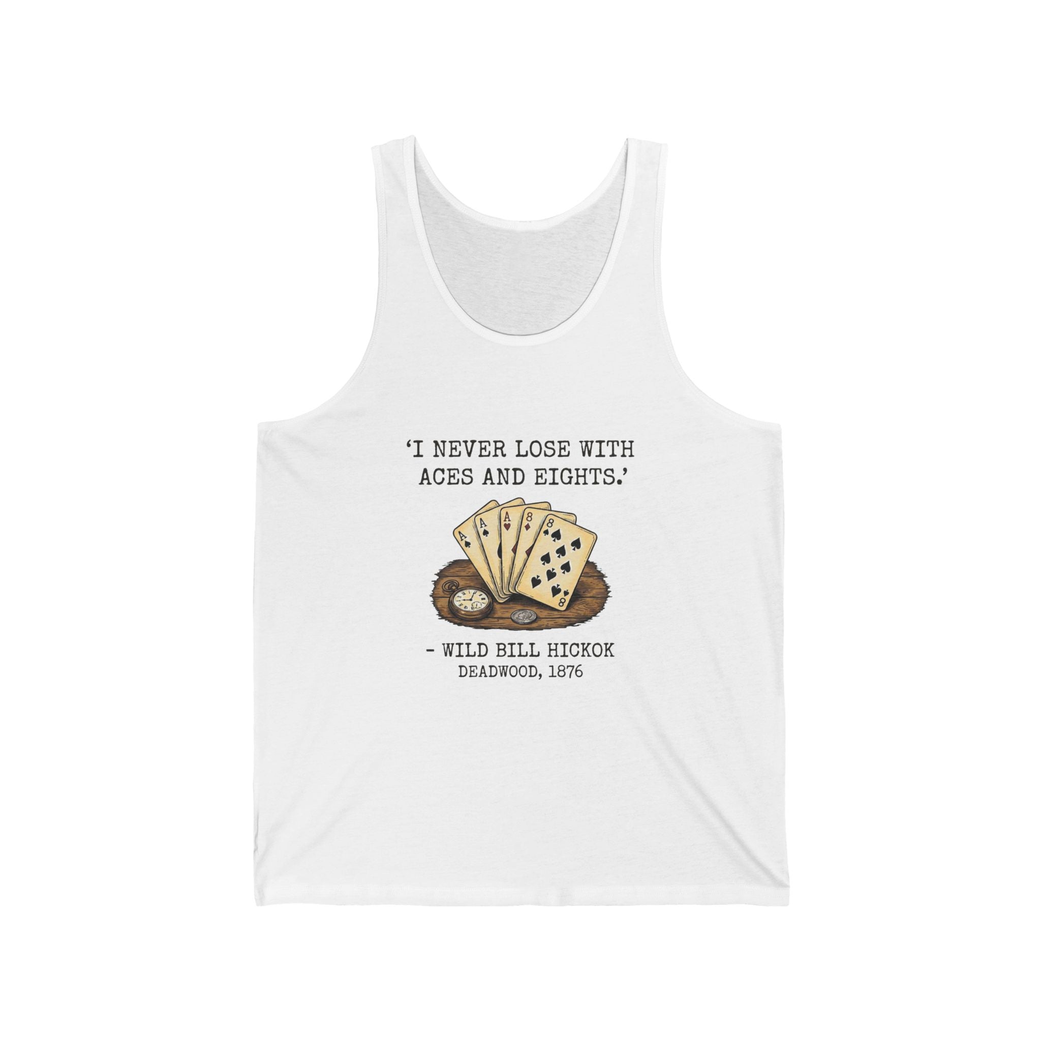 Dead Mans Hand Poker Tank Top