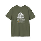 Hms Erebus Arctic Tours Back Print T-Shirt