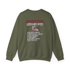 The Black Death European Tour Back Print Sweatshirt