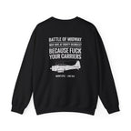 Battle of Midway Back Print Sweatshirt