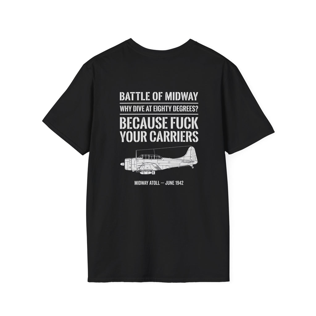 Battle of Midway Back Print T-Shirt