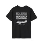 Battle of Midway Back Print T-Shirt