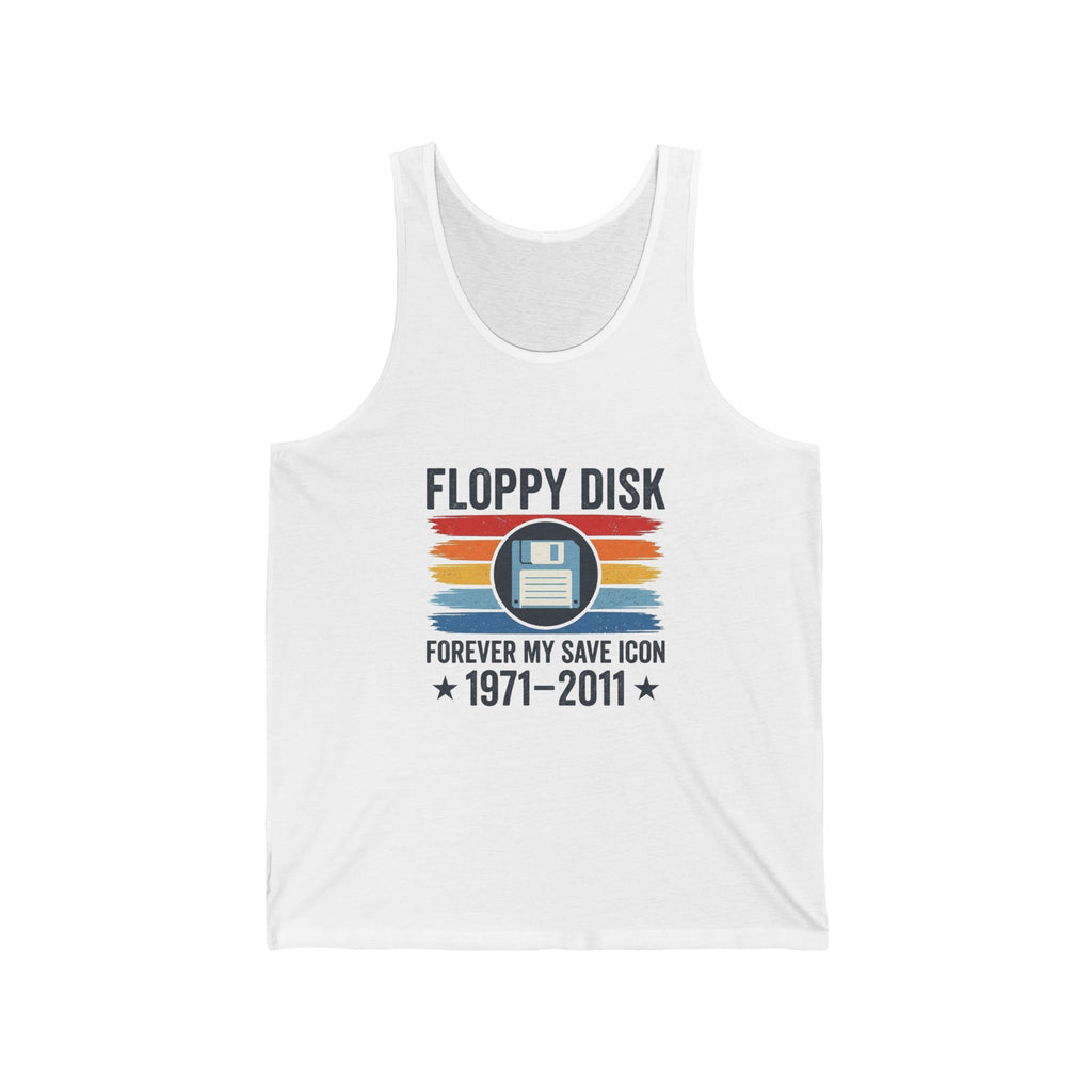 Floppy Disk Memorial Tank Top