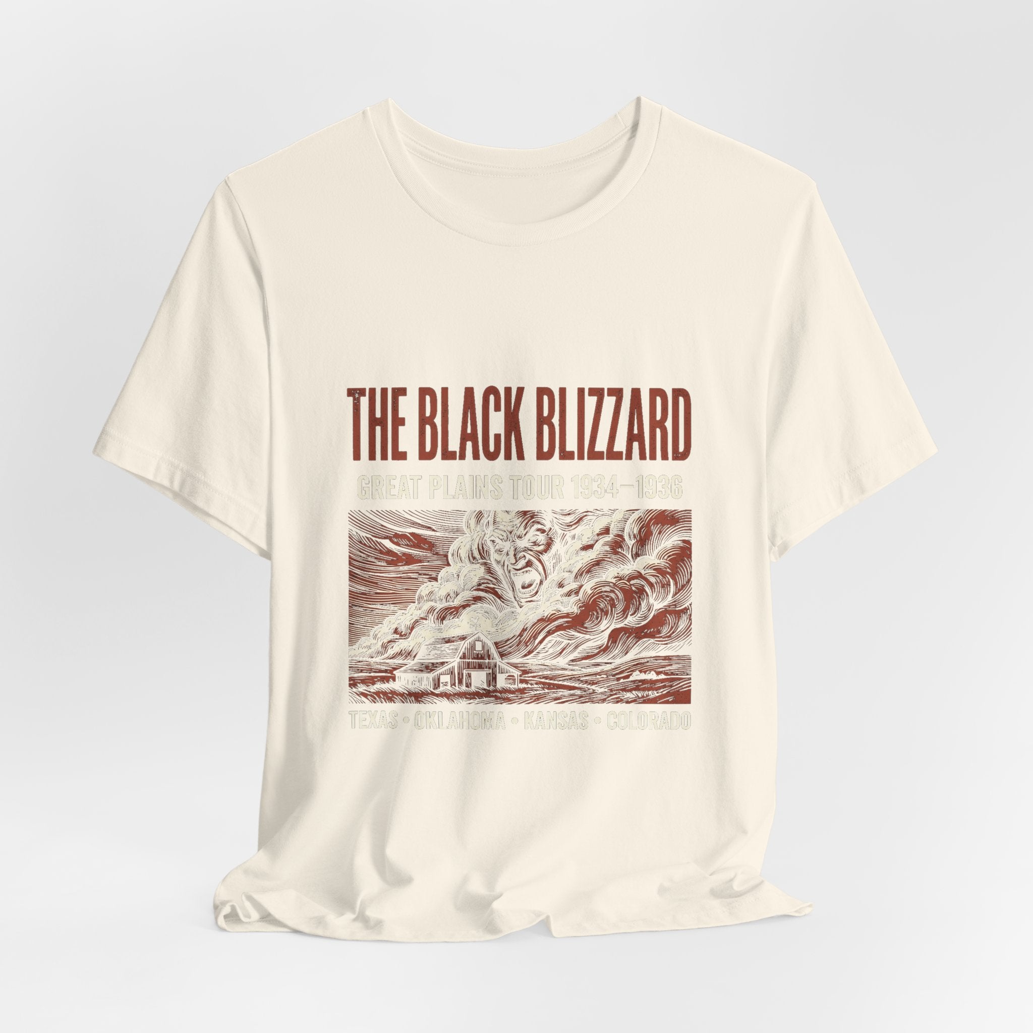 Black Blizzard Dust Tour Premium Tee