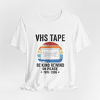 Vhs Tape Memorial Premium Tee