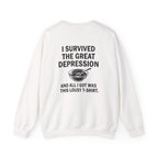 Great Depression Back Print Sweatshirt