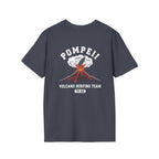Pompeii Volcano Surfing Team Back Print T-Shirt