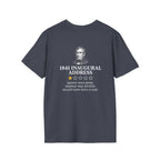 Inaugural Address Review Back Print T-Shirt