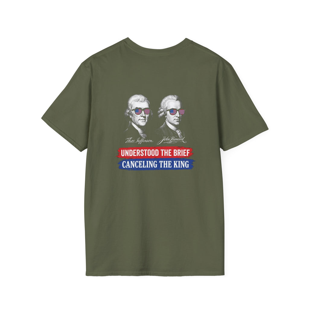 Jefferson Hancock Canceling The King Back Print T-Shirt