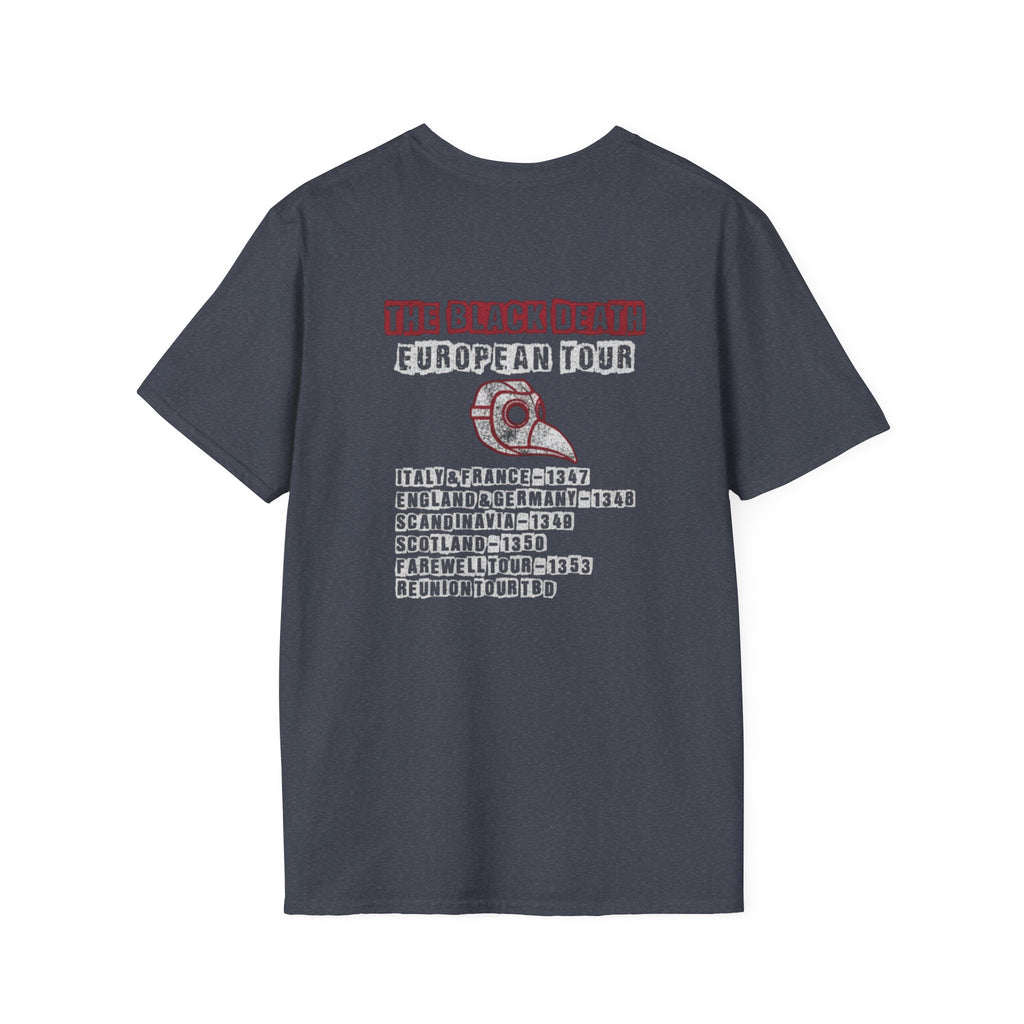 The Black Death European Tour Back Print T-Shirt