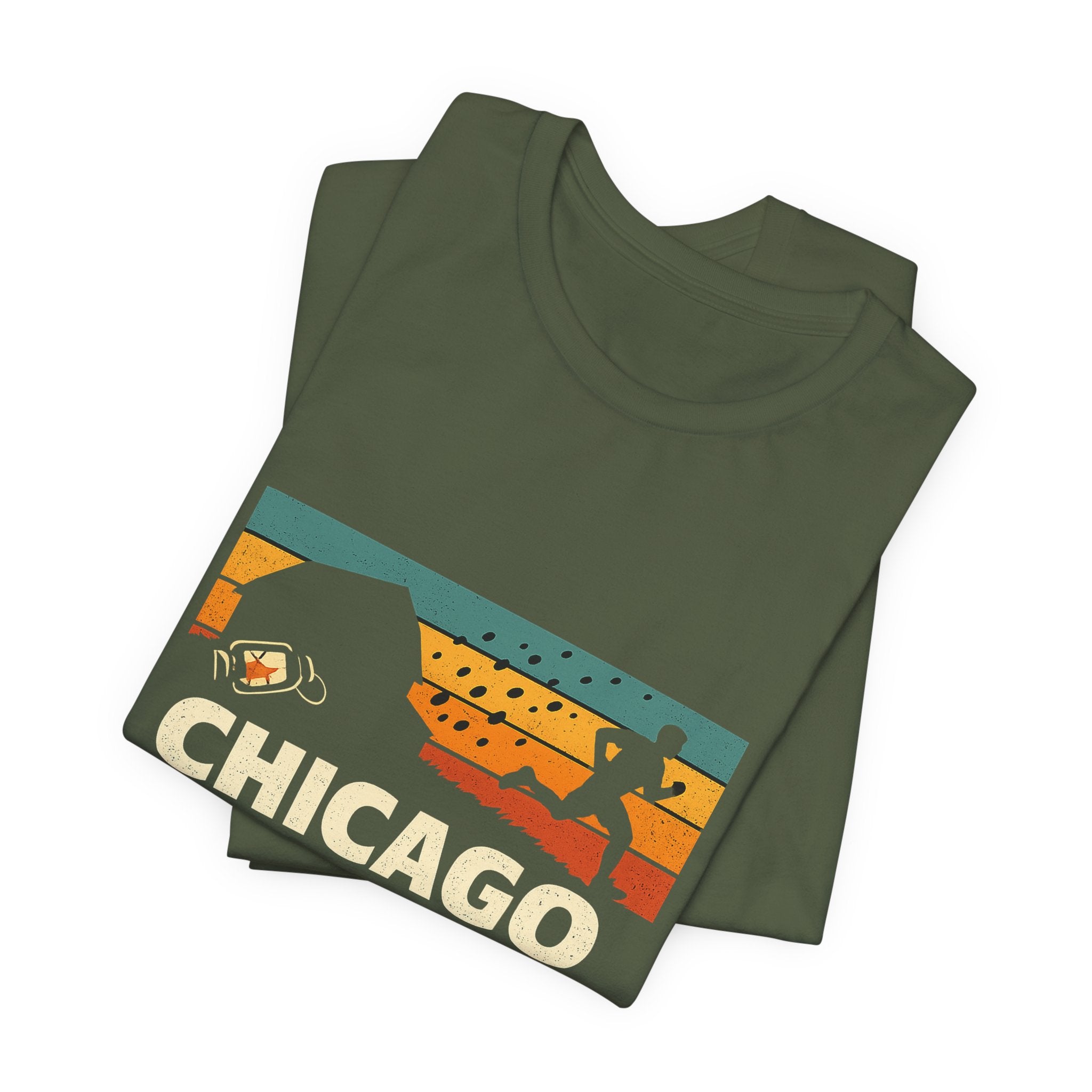 Chicago Great Fire 5K Retro Premium Tee