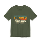 Chicago Great Fire 5K Retro Premium Tee