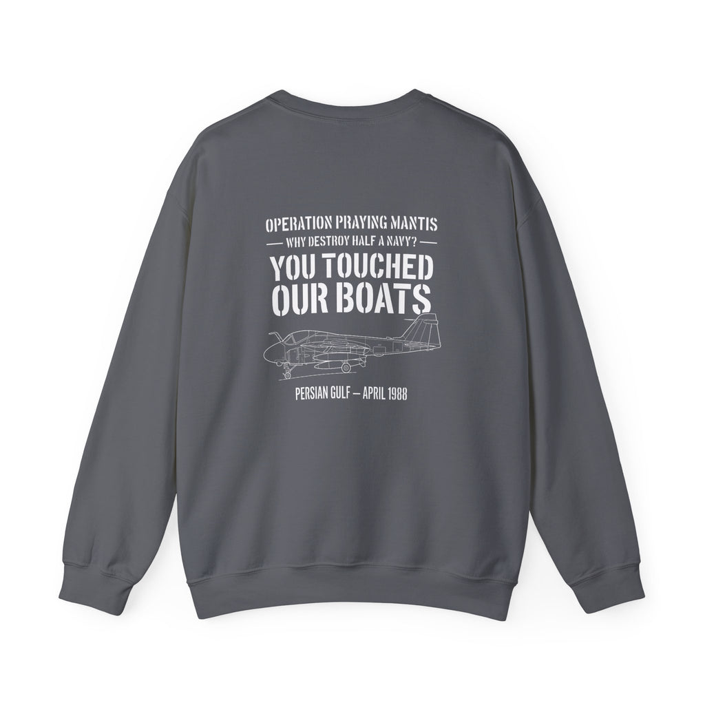 Operation Praying Mantis Back Print Sweatshirt