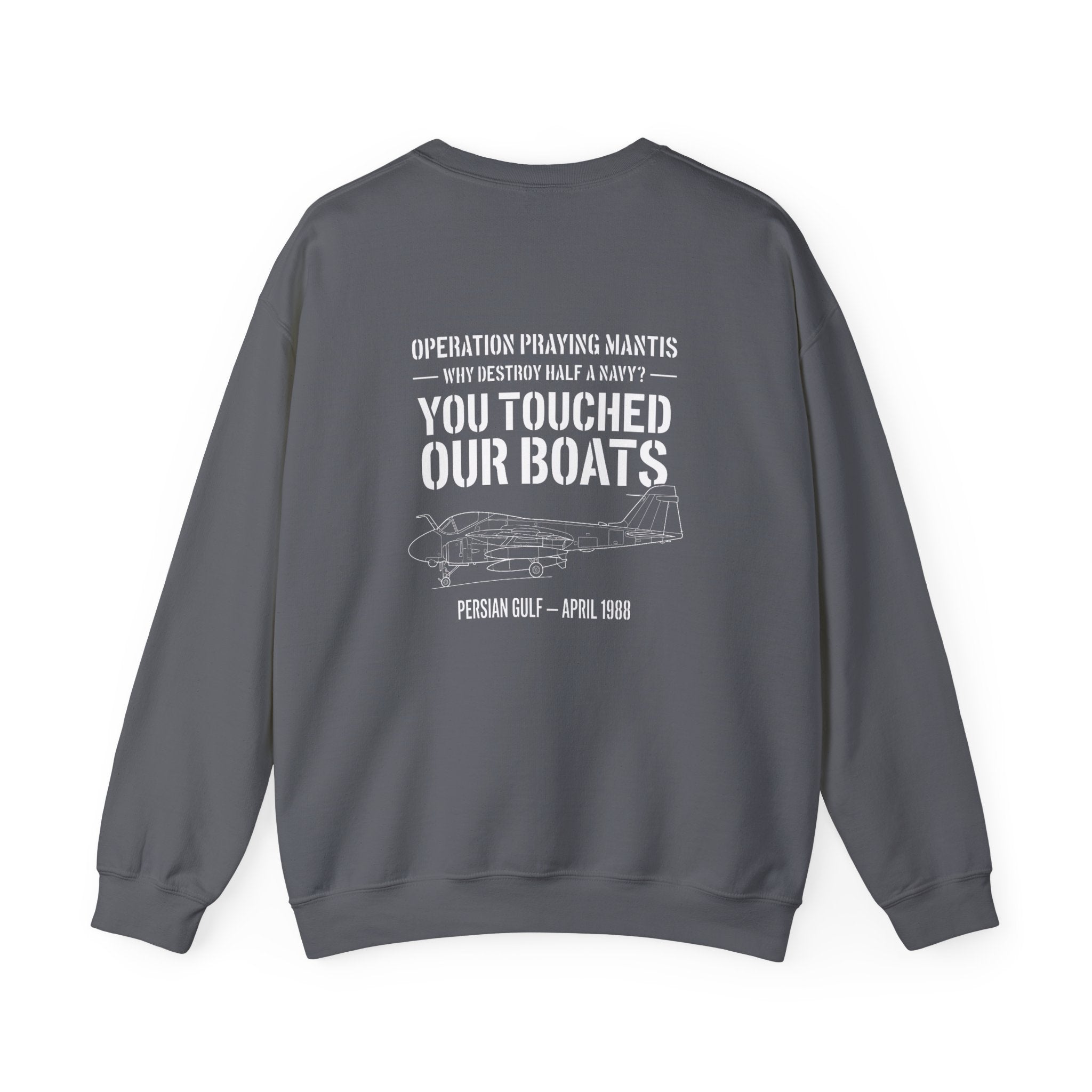 Operation Praying Mantis Back Print Sweatshirt