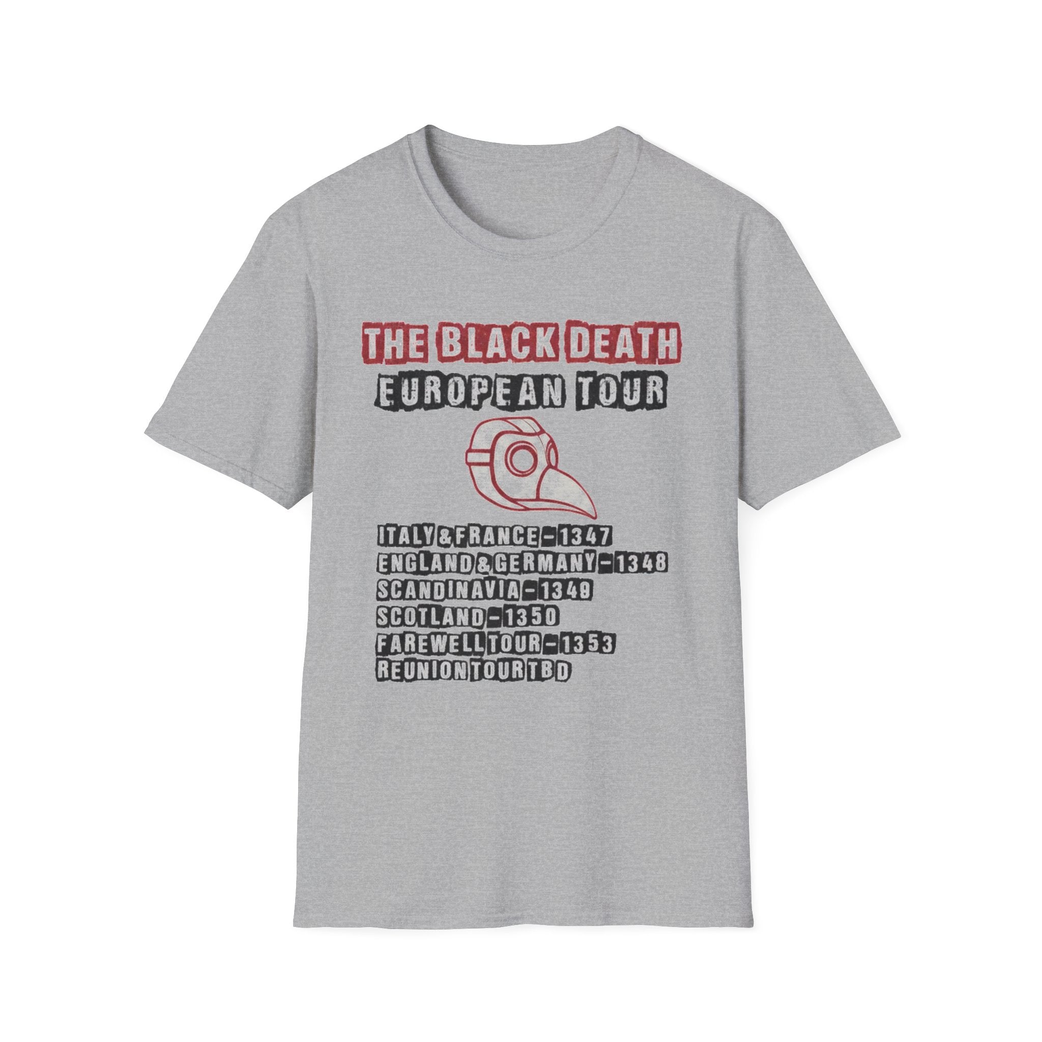 The Black Death European Tour T-Shirt