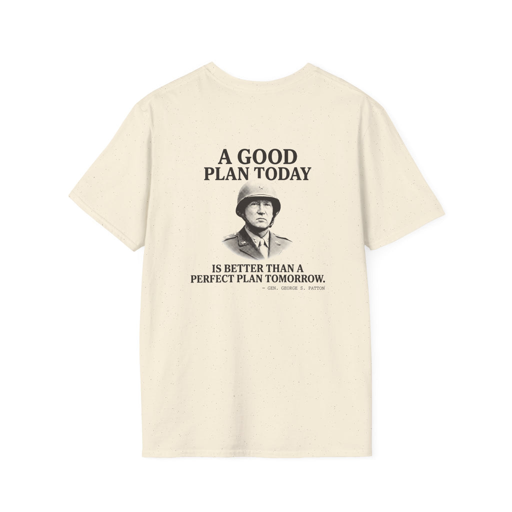 Patton Good Plan Back Print T-Shirt