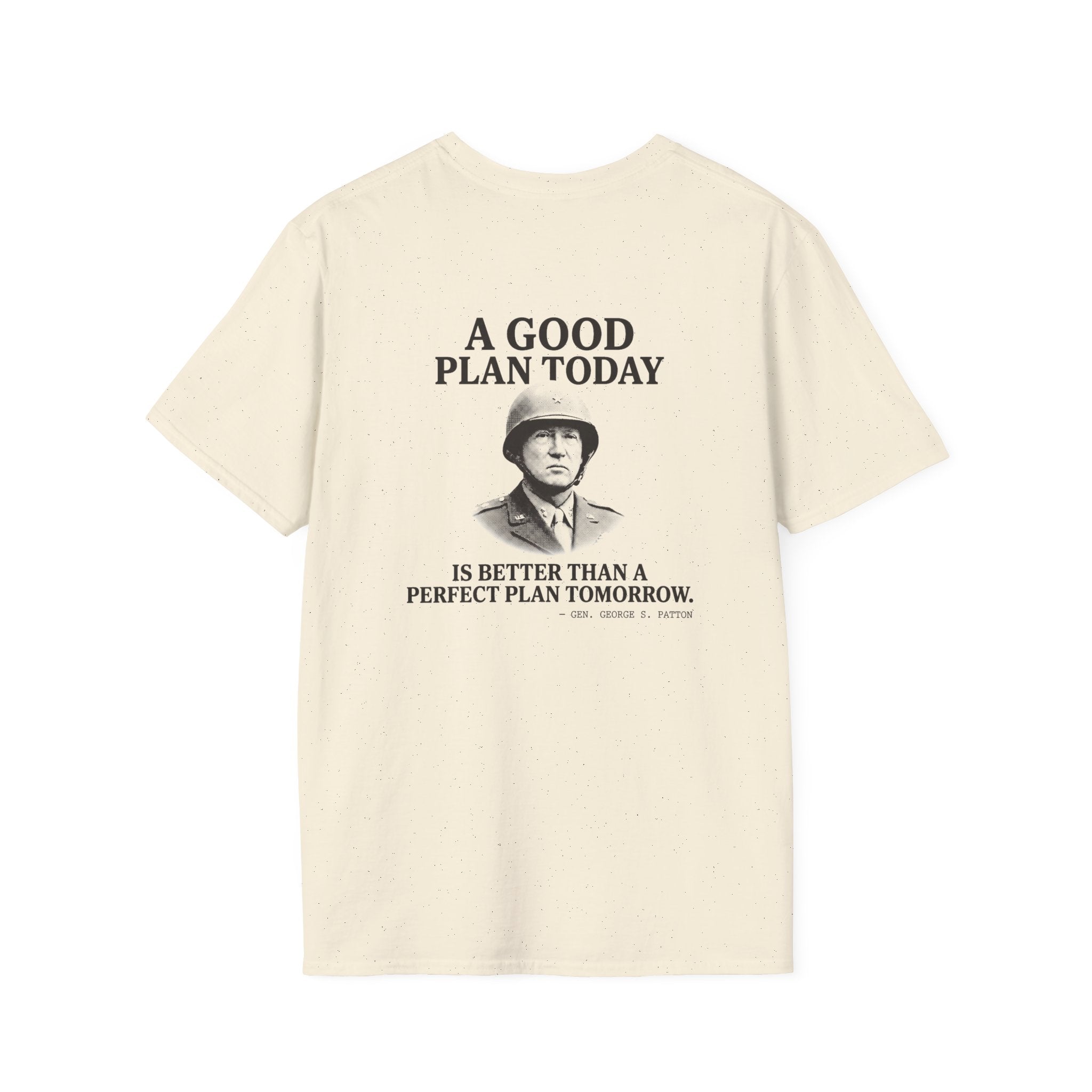 Patton Good Plan Back Print T-Shirt