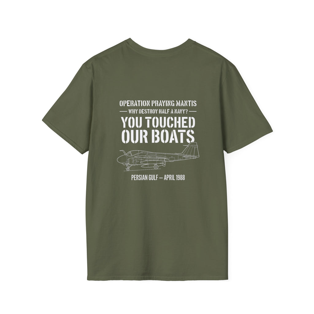 Operation Praying Mantis Back Print T-Shirt