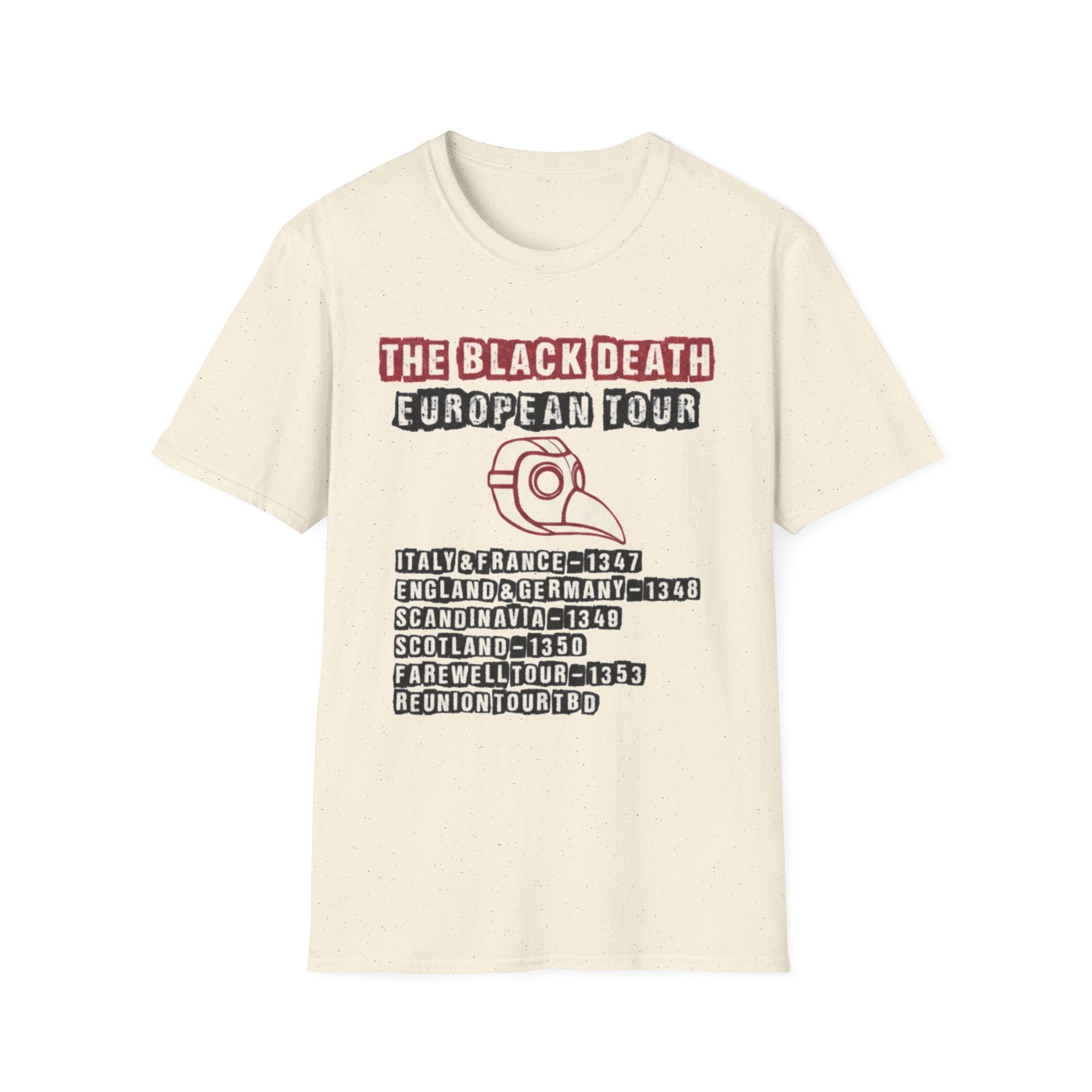 The Black Death European Tour T-Shirt