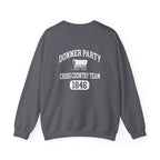 Donner Party Cross Country Team Back Print Sweatshirt