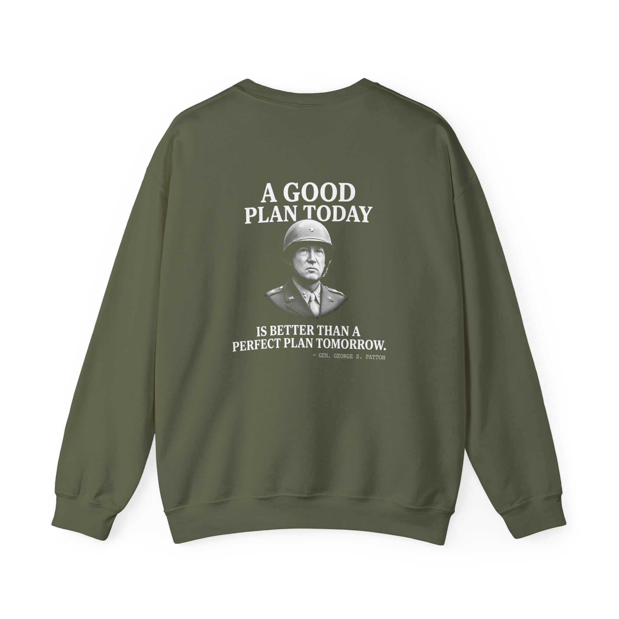 Patton Good Plan Back Print Sweatshirt