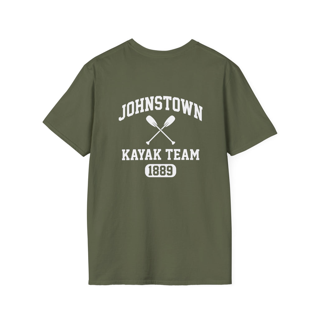 Johnstown Kayak Team Back Print T-Shirt