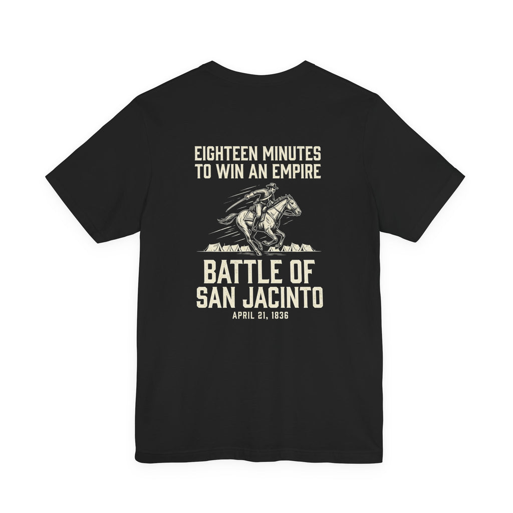 San Jacinto Eighteen Minutes Back Print Premium Tee