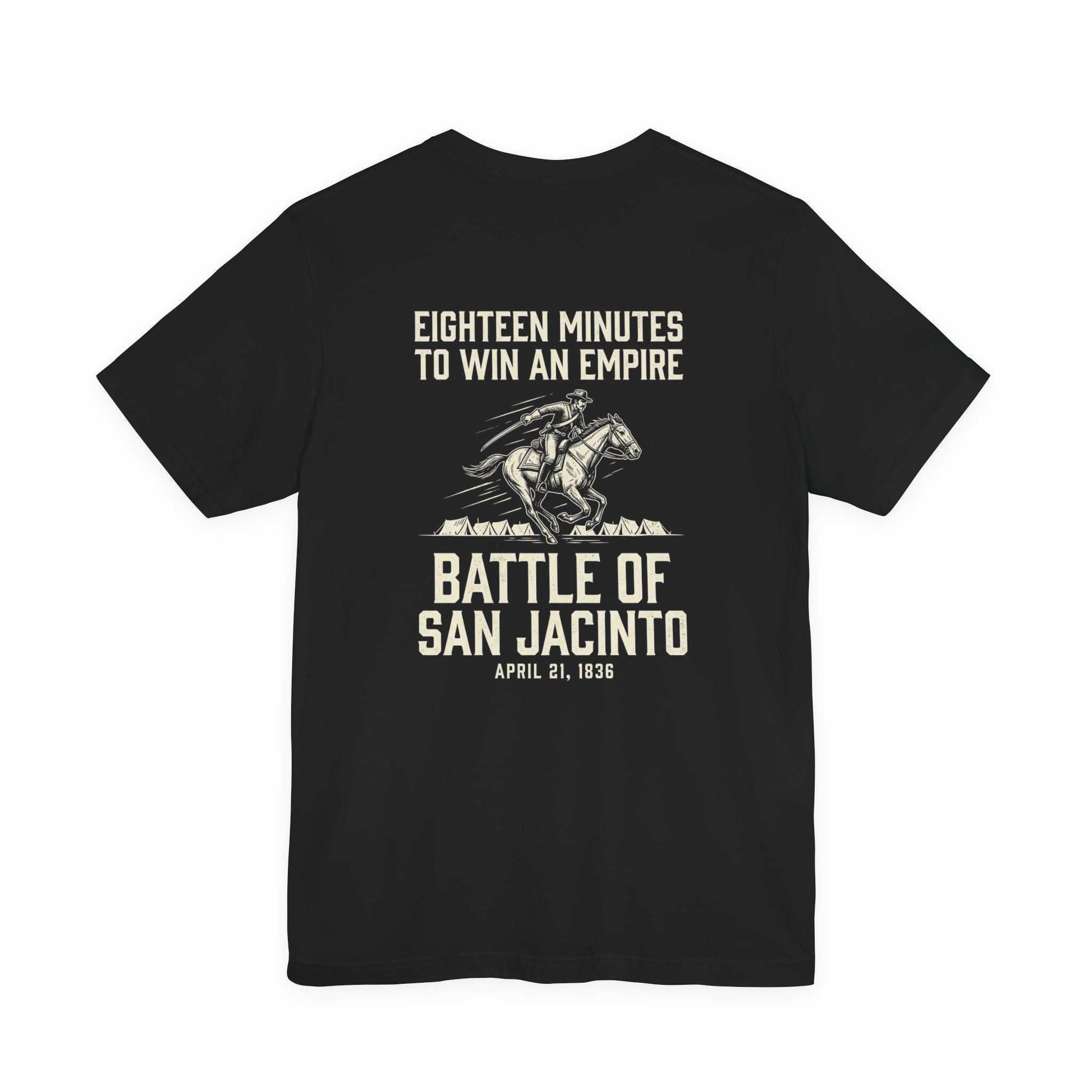 San Jacinto Eighteen Minutes Back Print Premium Tee