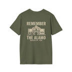 Remember the Alamo March 6th Back Print T-Shirt