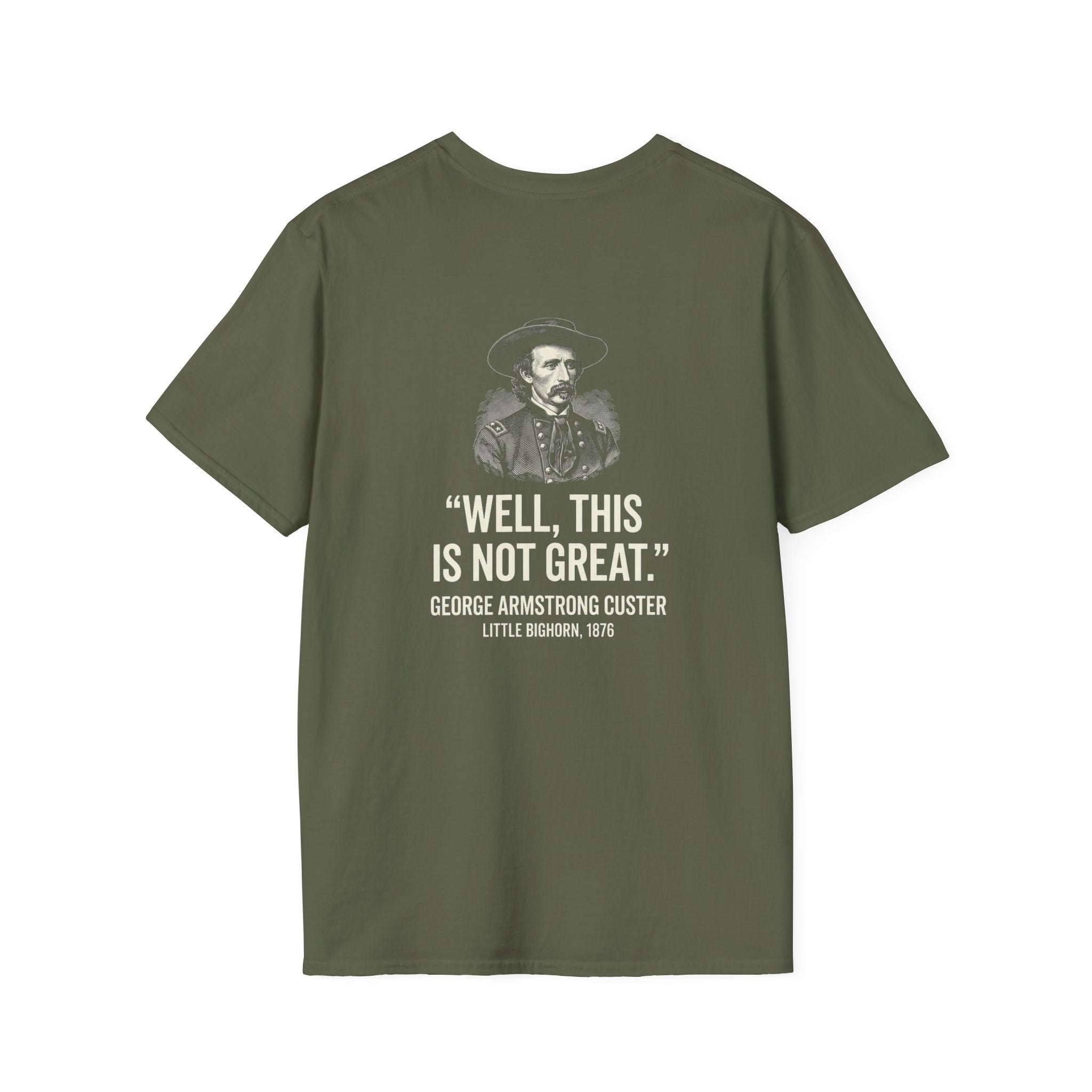 Well This Is Not Great Back Print T-Shirt