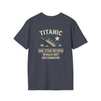 Titanic One Star Review Back Print T-Shirt