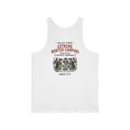 Valley Forge Winter Camping Back Print Tank Top
