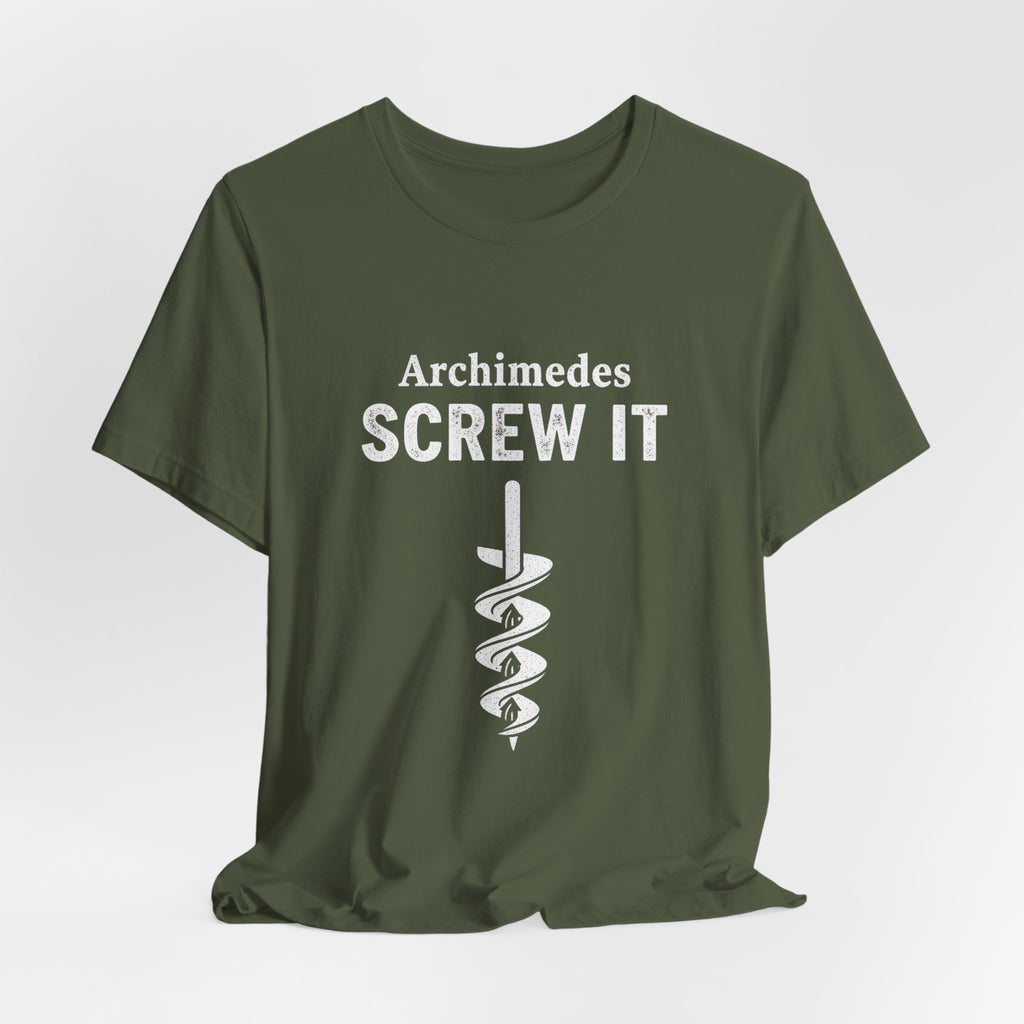 Archimedes Screw It Premium Tee