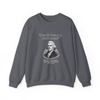 Thomas Jefferson Procrastination Double Spaced Sweatshirt