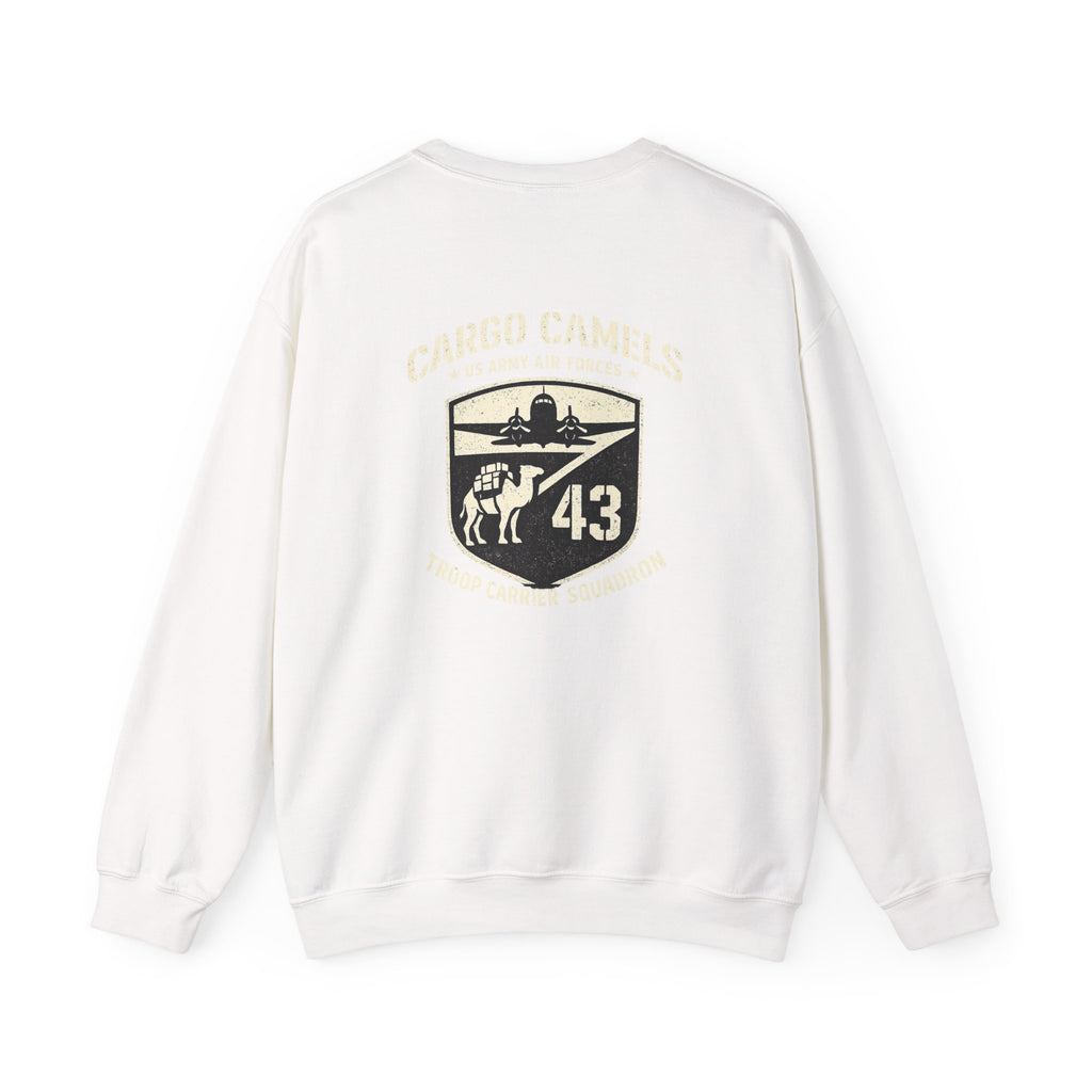 Cargo Camels WWII Usaaf Troop Back Print Sweatshirt