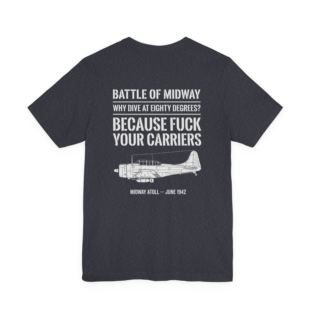 Battle of Midway Back Print Premium Tee