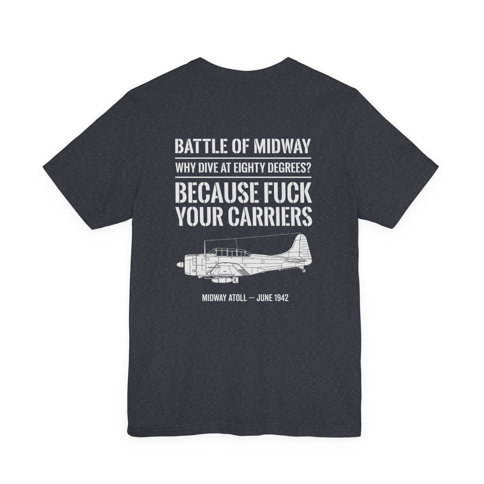 Battle of Midway Back Print Premium Tee