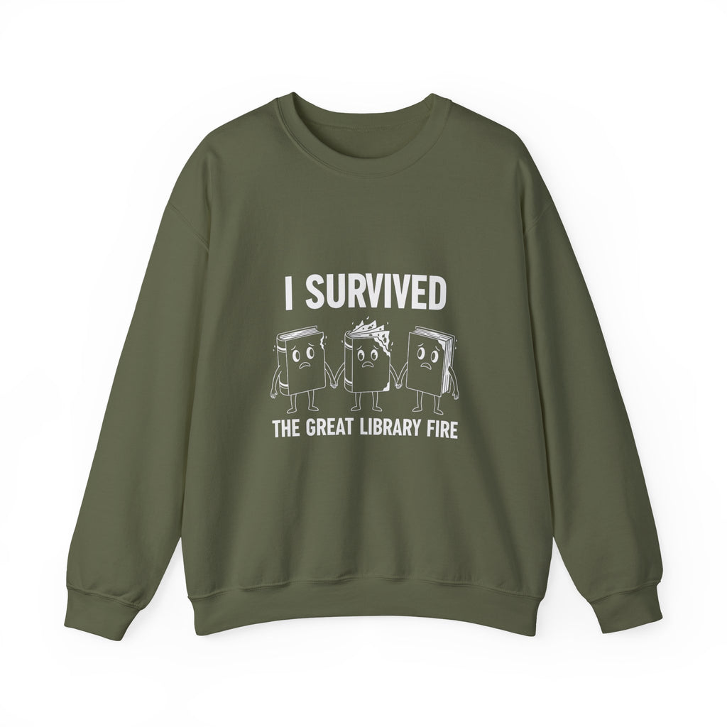 I Survived The Great Library Sweatshirt