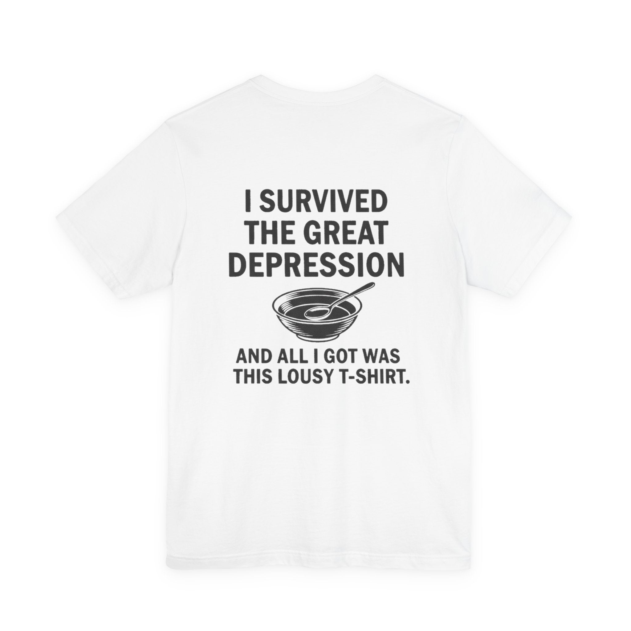 Great Depression Back Print Premium Tee