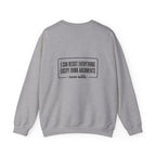 Oscar Wilde Quote Back Print Sweatshirt