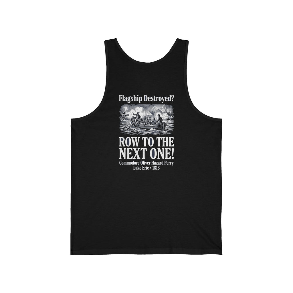 Row To The Next Ship Back Print Tank Top
