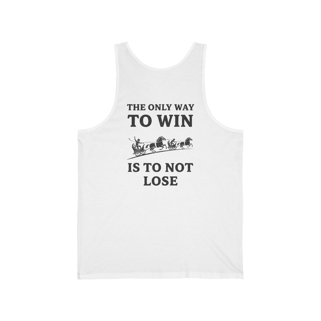 The Only Way To Win Back Print Tank Top