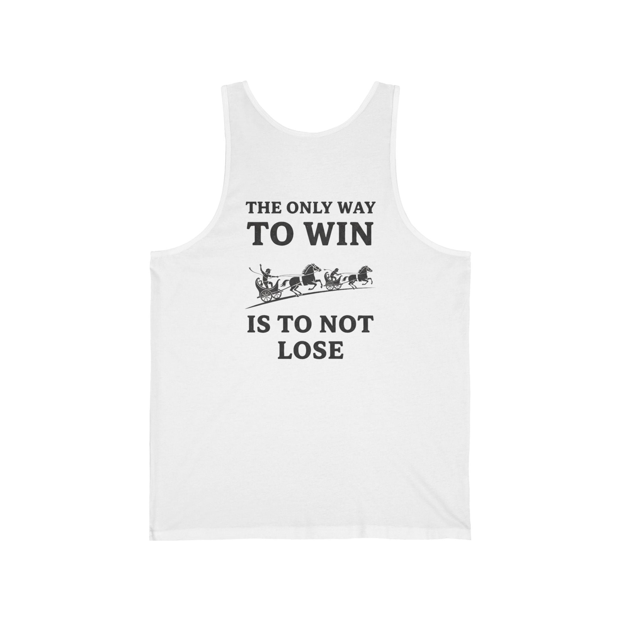 The Only Way To Win Back Print Tank Top