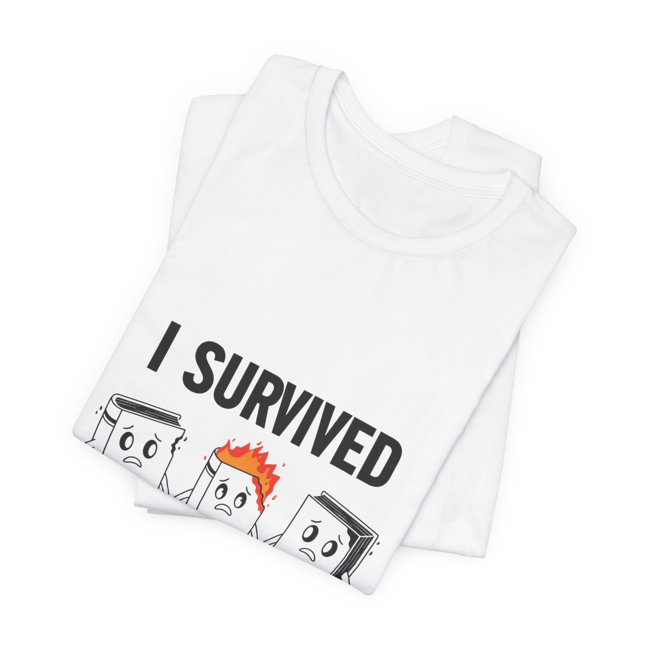 I Survived The Great Library Premium Tee