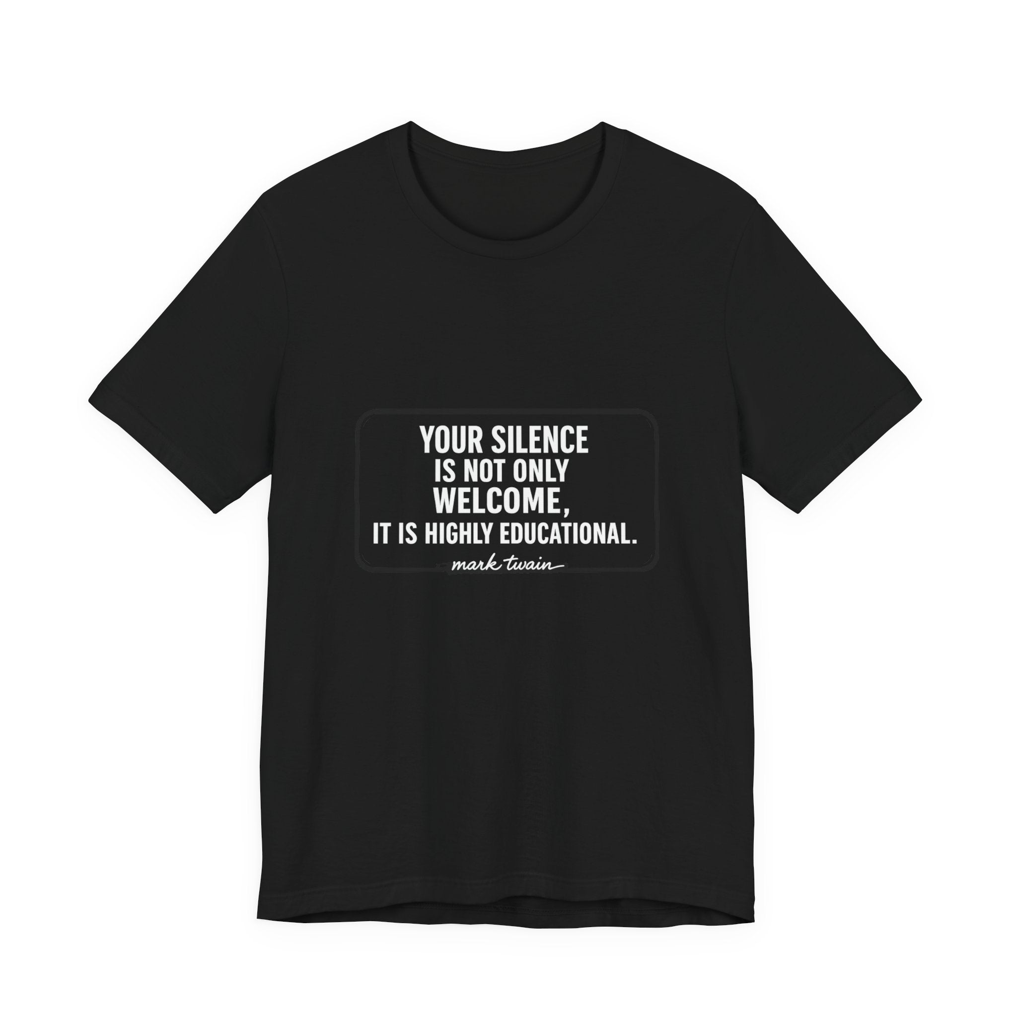 Your Silence Is Educational Premium Tee