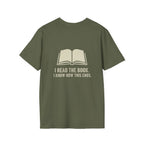 I Read The Book Back Print T-Shirt