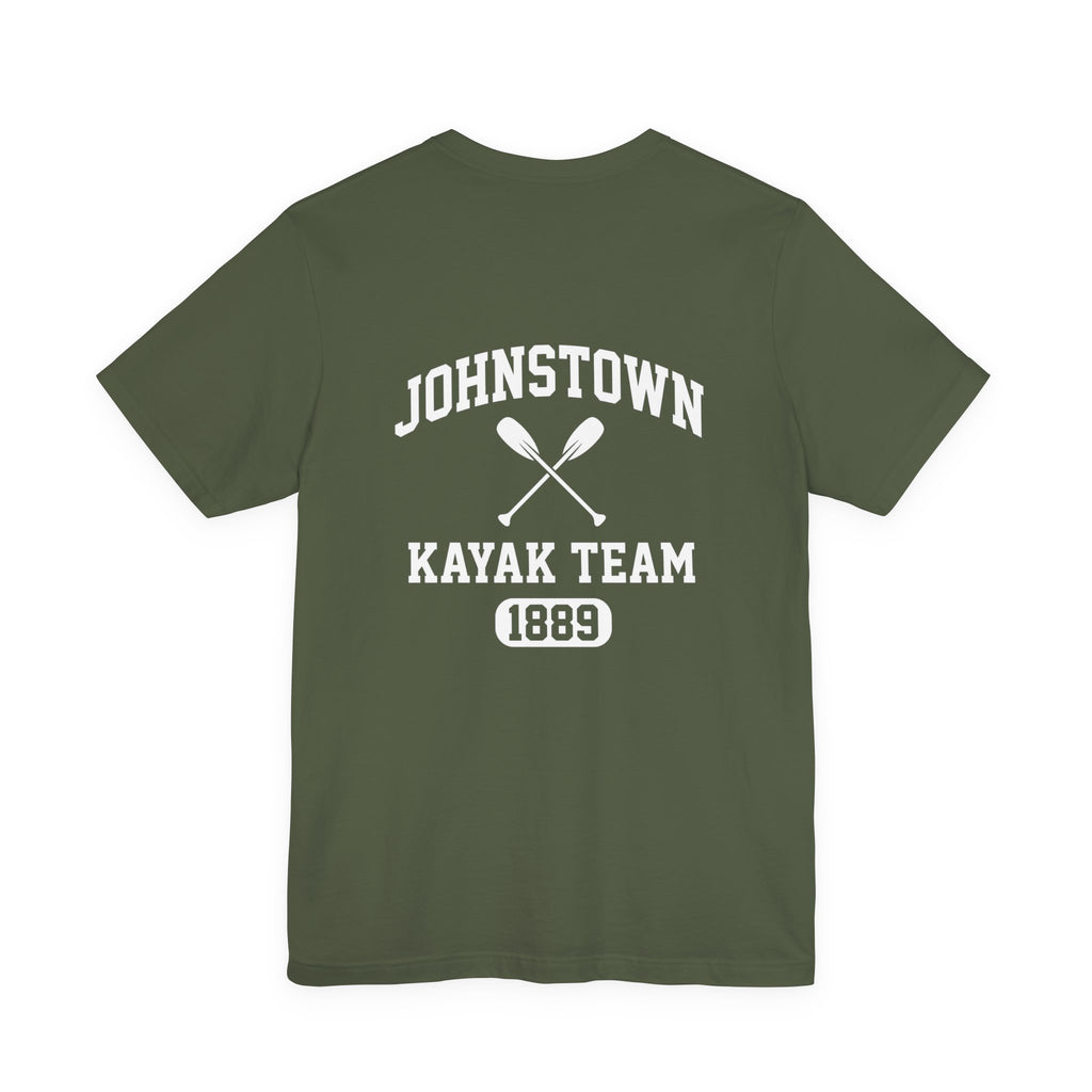 Johnstown Kayak Team Back Print Premium Tee